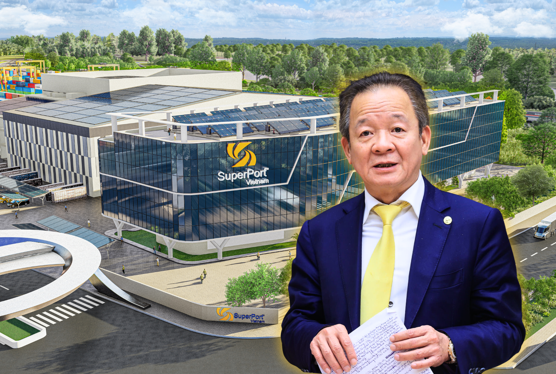 'DNA công nghệ' của Bầu Hiển và logic phía sau siêu cảng Vietnam SuperPort™
